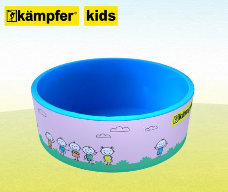 Сухой бассейн Kampfer Kids без шариков, розовый