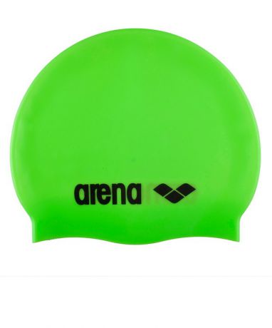 Шапочка для плавания Arena Classic Silicone Cap (91662 65) силикон, acid lime/black