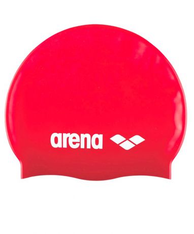 Шапочка для плавания Arena Classic Silicone Cap (91662 44) силикон, Red/White