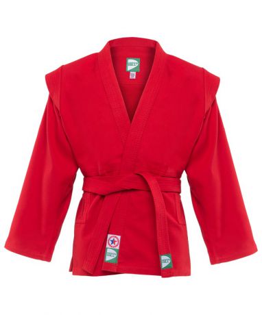 Куртка для самбо Green Hill JS-302 красный