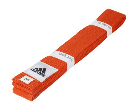 Пояс для единоборств Adidas Club 260см adiB220 оранжевый