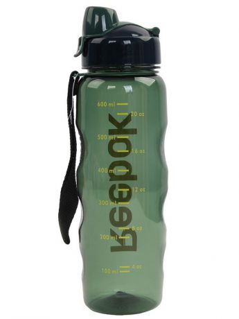 Бутылка для воды Reebok RABT-P75GN 0,75 зеленая