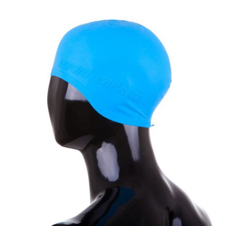 Шапочка для плавания Alpha Caprice SCN одноцветная светло-голубой