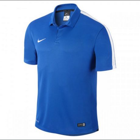 Футболка-поло Nike Squad15 Sdln Polo Ss 646405-463 Jr детская, синяя