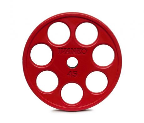 Олимпийский диск d51мм Ivanko ROEZH-25KG красный