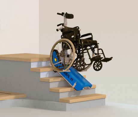 Гусеничный лестничный подъемник Hercules для инвалидной коляски Ideal 5814