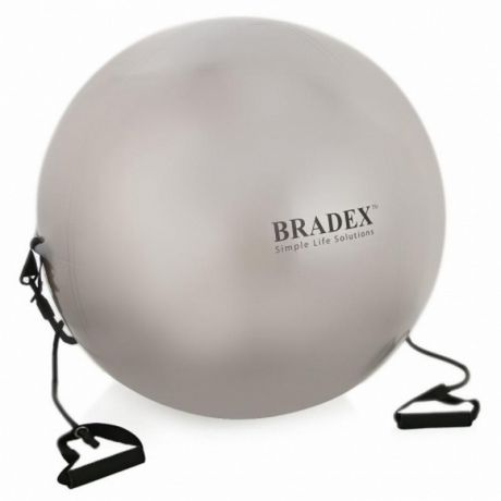 Гимнастический мяч Bradex SF 0216 Фитбол-65 с эспандерами