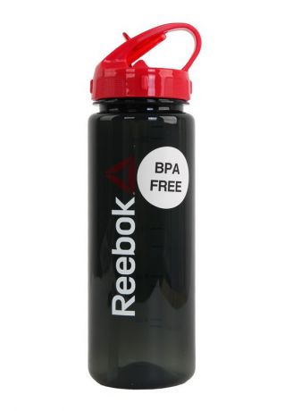 Бутылка для воды Reebok RABT-P65BK Wordmark 0,65 черная