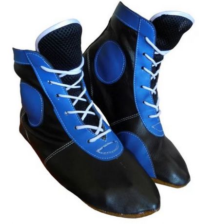 Самбовки Atemi ASSH-01 blue кожа, синий (43-45)