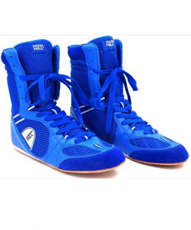 Обувь для бокса Green Hill PS005 высокая, синий (36-46)