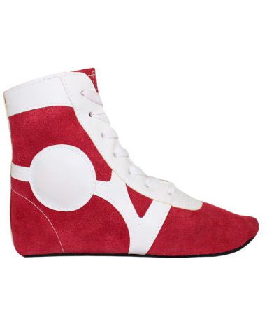 Обувь для самбо Rusco SM-0101 замша красный