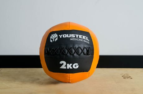 Медбол детский 2кг, D254мм YouSteel