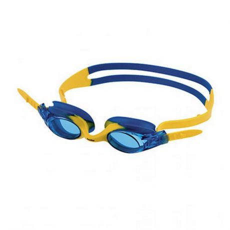 Очки для плавания Fashy Spark 1, 4147-07 синие линзы, сине-желтая оправа