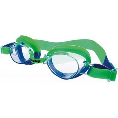Очки для плавания Fashy TOP Jr, 4105-07 прозрачные линзы, сине-зеленая оправа