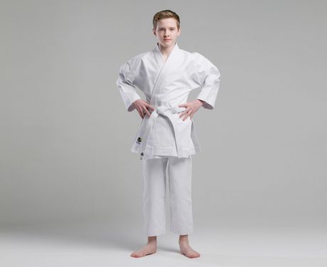 Кимоно для карате Adidas подростковое Kigai European Cut WKF K888E белое