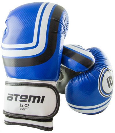 Перчатки боксерские Atemi LTB-16111, 6 унций S/M, синие