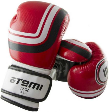 Перчатки боксерские Atemi LTB-16111, 14 унций L/XL, красные