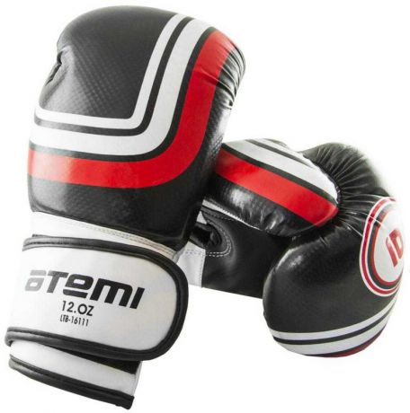 Перчатки боксерские Atemi LTB-16111, 14 унций L/XL, черные