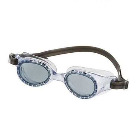 Очки для плавания Fashy Rocky Jr, 4107-00-53 дымчатые линзы, оправа серебристый металлик