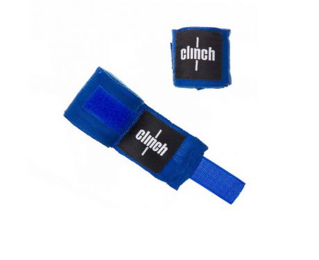 Бинты эластичные Clinch Boxing Crepe Bandage Punch синие C139
