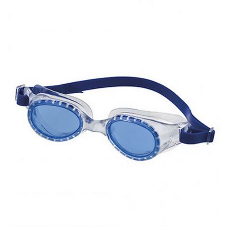 Очки для плавания Fashy Rocky Jr, 4107-00-77 синие линзы, прозрачная оправа