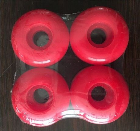 Набор колес для скейтборда Atemi 50х30мм 85А, AWS-17.04 полиуретановые красные