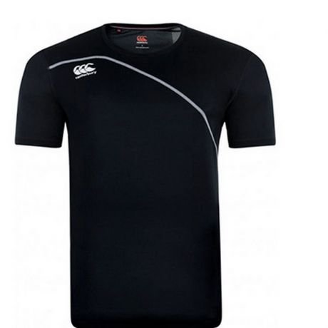 Футболка мужская Canterbury Mercury tcr t-shirt senior (989) черная