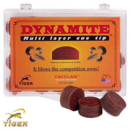 Наклейка для кия Tiger Dynamite ?13мм Hard, 1шт.