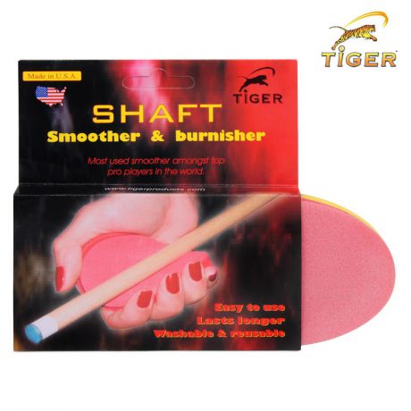 Губка для чистки и полировки кия Tiger Shaft Smoother Burnisher