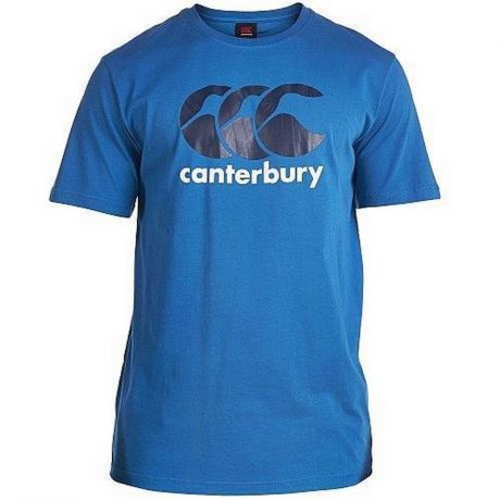 Футболка мужская Canterbury CCC Logo T-Shirt (T24) син/бел.
