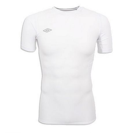 Футболка мужская Umbro Crew base layer shirt поддевочная (002) белая
