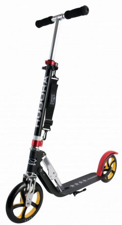 Самокат Hudora Big Wheel RX-Pro 205, black-red-gold