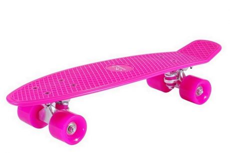 Скейтборд Hudora Skateboard Retro Sky Pink