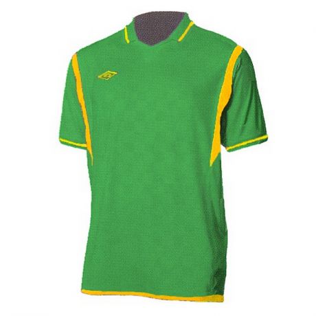 Игровая футболка с коротким рукавом Umbro Westham Jersey S/S U91770-3H5 (зел/жёл)