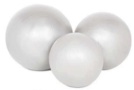 Мяч гимнастический BenCarFitness TS-7701/55, d-55 см, металлик