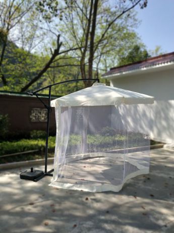 Зонт садовый D=300 см с москитной сеткой UB-235