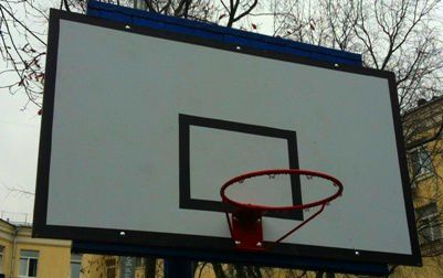 Щит баскетбольный игровой из влагостойкой фанеры,1800х1050, шт. sportiko