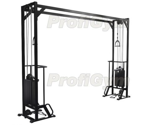 Блочный реабилитационный кроссовер ProfiGym 2x50 кг ТРБ2500-Д-2К-50(Classic)