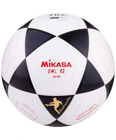 Мяч футзальный Mikasa SWL 62 №4 FIFA тренировочный, бел/черн.