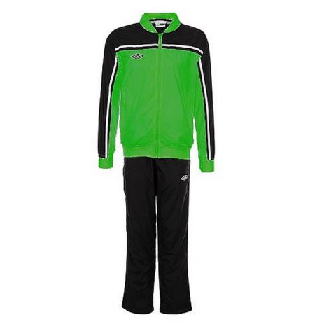 Костюм спортивный Umbro Stadium lined Suit мужской 460213 (461) зел/чёр/бел.