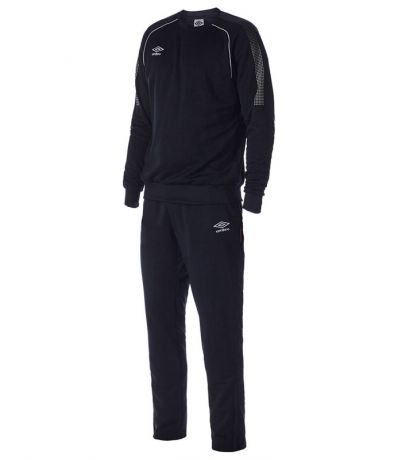 Костюм спортивный Umbro Prodigy Team Cotton Suit мужской 350215 (611) чер/бел.