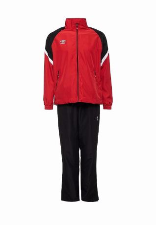 Костюм спортивный Umbro Avante Woven Suit мужской 460117 (261) красн/чер/бел.