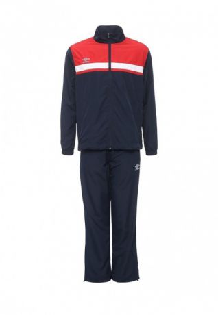 Костюм спортивный Umbro Smart Lined Suit мужской 462016 (921) т.син/красн/бел.