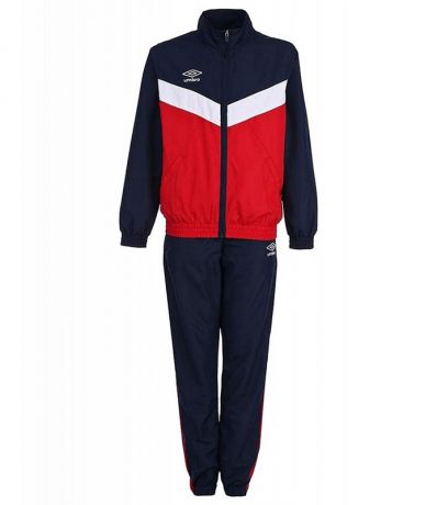 Костюм спортивный Umbro Unity Lined Suit мужской 463015 (291) красн/т.син/бел.