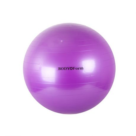 Мяч гимнастический Body Form BF-GB01 D=85 см. фиолетовый