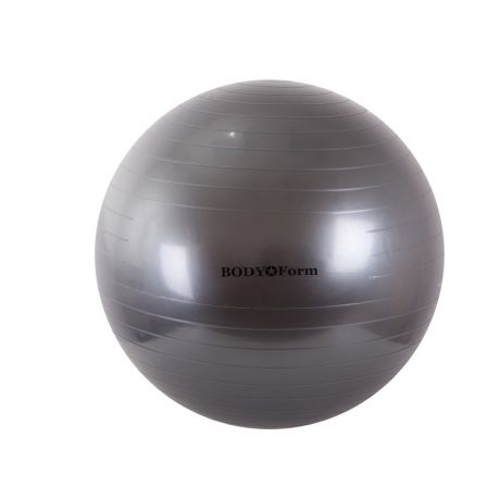 Мяч гимнастический Body Form BF-GB01 D=75 см. графитовый