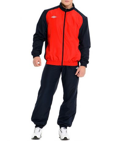 Костюм спортивный Umbro Uniform II Lined Suit мужской 463014 (291) красн/т.син/бел.