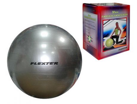 Мяч гимнастический Flexter 65см синий FL97402