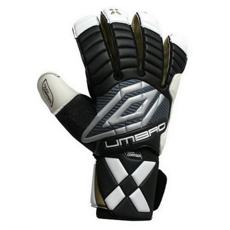 Перчатки вратарские Umbro XGL300 Glove (3XX) чер/бел/сер/зол.