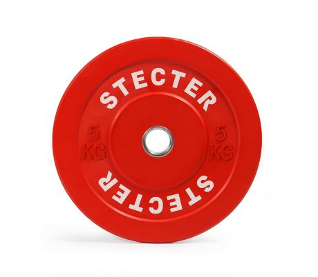 Диск тренировочный Stecter D=50 мм 5 кг (красный) 2191